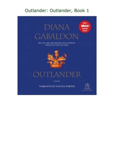 [pdf]download Outlander Outlander Book 1