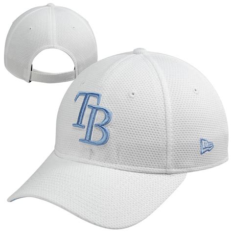 Tampa Bay Rays New Era Womens Tech Essential Adjustable Hat White
