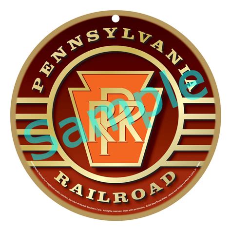 Pennsylvania Railroad Logo Wood Plaque / Sign - Etsy