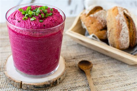 Rote Bete Feta Dip Schnell Und Gesund Dinkel Beeren