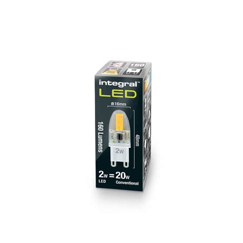 Integral G9 Led 2 Watt Extra Warm Wit Niet Dimbaar Leds Refresh