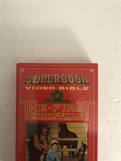 The First Christmas Superbook Video Bible Vhs Animated Birth Of Jesus