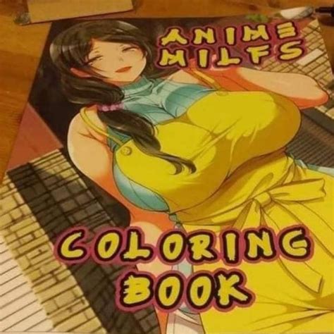 Lf Color Source Girl Busty Black Hair Milf Apron Anime Milfs