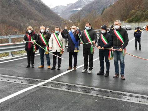 Aperto Alla Circolazione Il Nuovo Viadotto Sul Rio Meggiana