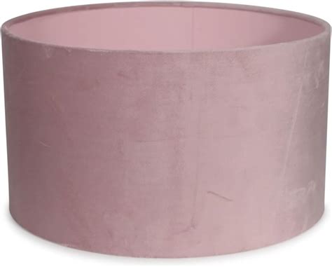 AJ Velvet Effect Light Shade Lamp Shade Dual Purpose Shade 9 Blush