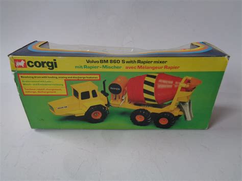 Corgi Toys Volvo Bm With Rapier Mixer With Box Toy Paradise