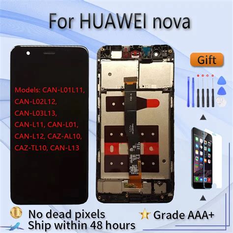 Pour HUAWEI Nova CAN L01 L11 L02 L12 L03 L13 L11 L01 L12 Cran LCD