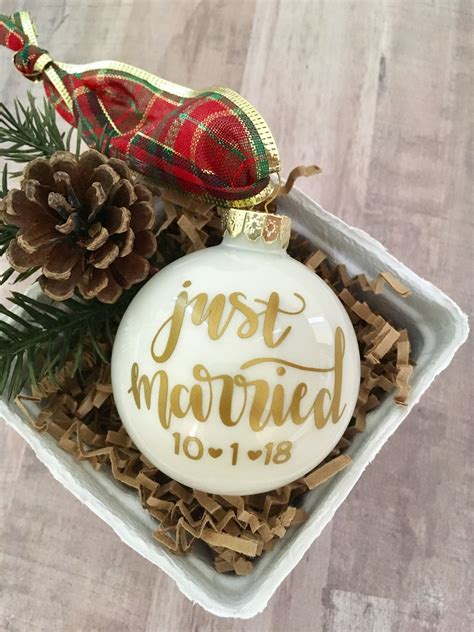 Wedding Ornament Wedding Ornament Personalized Wedding Etsy