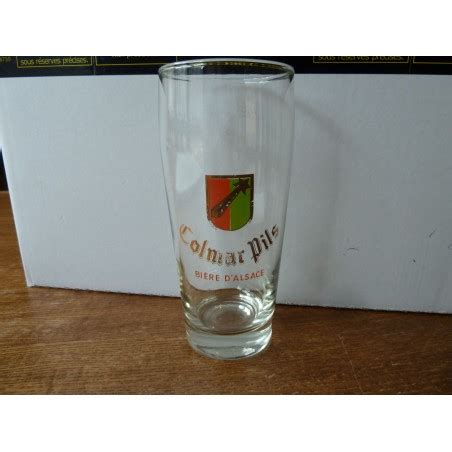 Verre Colmar Pils Cl Ht Cm Tigrebock