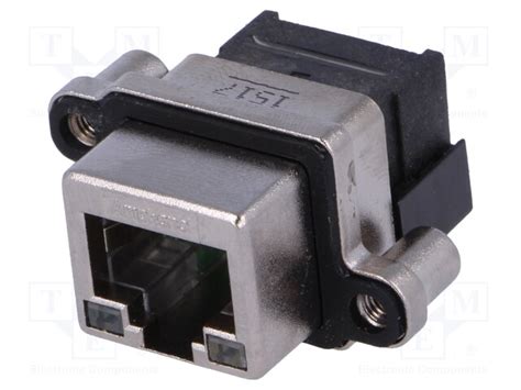 Mrj 5381 M1 Amphenol Communications Solutions Connector Rj45 Socket With Led Ul94v 0