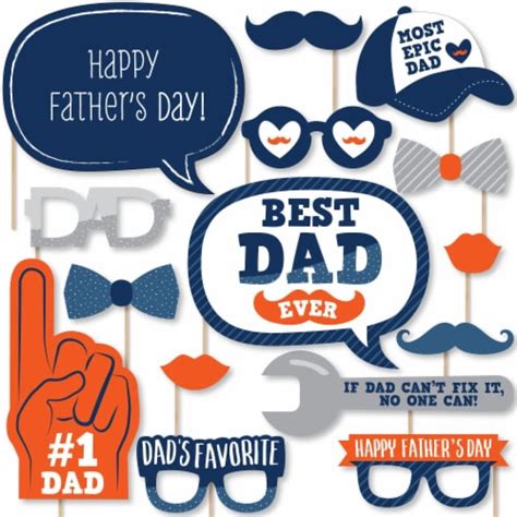 Big Dot Of Happiness Happy Fathers Day We Love Dad Party Photo Booth