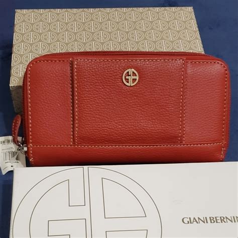 Giani Bernini Bags Red Wallet Poshmark