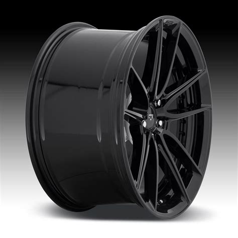 Niche Dfs M223 Gloss Black Custom Wheels Rims M223 Dfs Niche Road