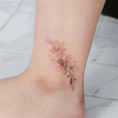 43 Pretty Ankle Tattoos Every Woman Would Want Page 2 Of 4 Stayglam