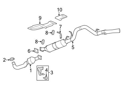 Chevy Silverado Exhaust System Diagram 1995 Chevy Silverado