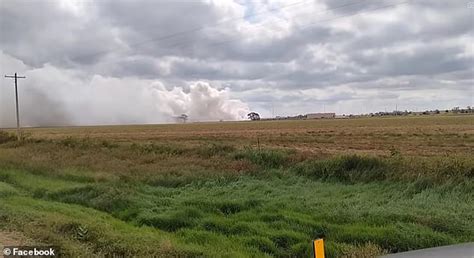 Train Car Carrying Toxic Perchloric Acid Explodes In Nebraska Rail Yard