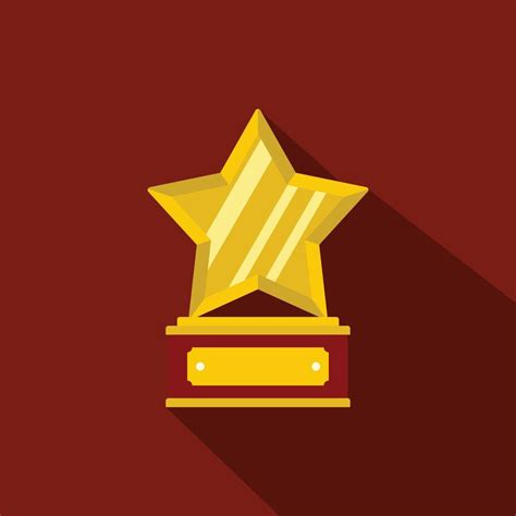 Star Award Icon Vector Flat 14412080 Vector Art At Vecteezy