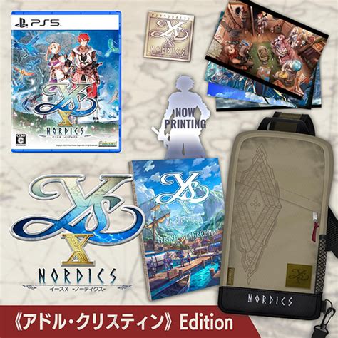 Cdjapan Ys X Nordics Edition Game Playstation