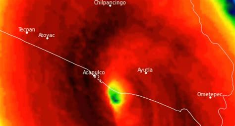 Como Hurac N Categor A Toca Otis Tierra Cerca De Acapulco Guerrero