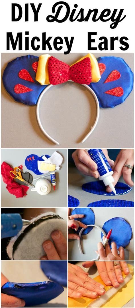 Diy disney mickey ears – Artofit