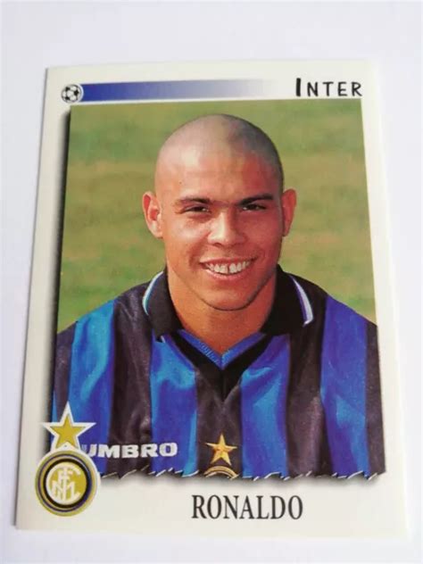 FIGURINA PANINI CALCIATORI Calcio 1997 98 N 144 Ronaldo Inter