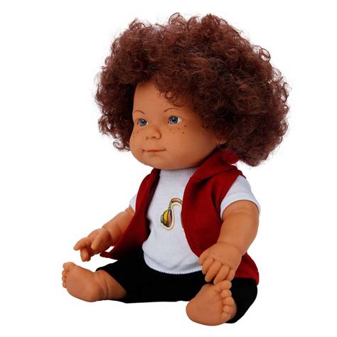 Papusa Curly Dollz N More Imbracata Cu Tricou Cu Casti 35 Cm Noriel