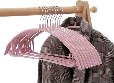 Premium Coat Hanger Bump Free Clothes Hangers Non Slip No Shoulder Bump