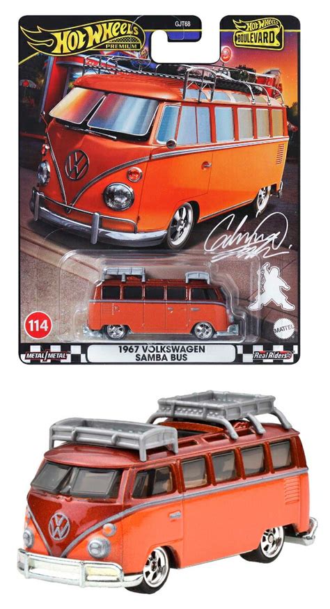 楽天ブックス ホットウィール Hot Wheels ブールバード フォルクスワーゲン サンババス 乗り物おもちゃ ミニカー 歳から オレンジ HRT 玩具