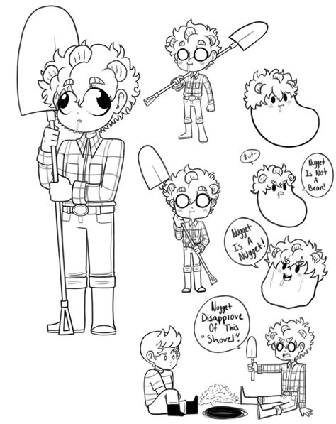 Kindergarten2: Nugget Sketches by TheRejectedCulb on DeviantArt