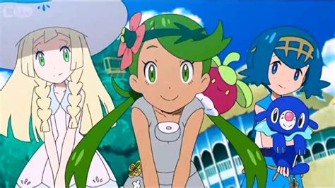 Pokemon Sun And Moon Anime Characters Swseoseoui
