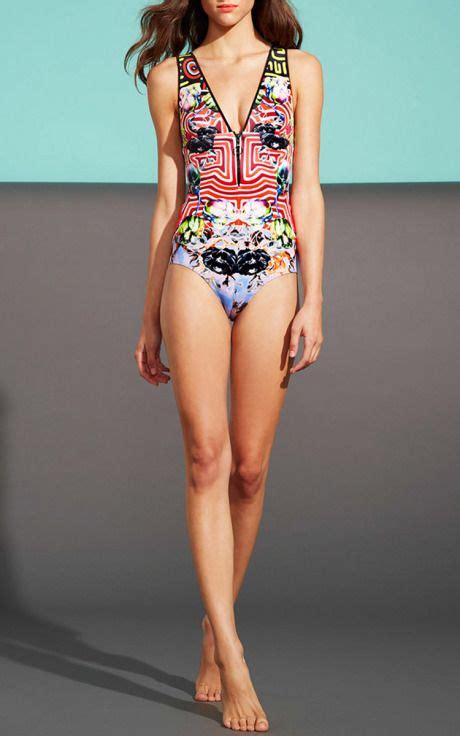 Clover Canyon Swim Trunkshow Look 22 On Moda Operandi Engineer Prints