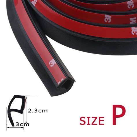 Cheap Rubber Weatherstrip Car Door Seal Strip Big D Small D Z P Type