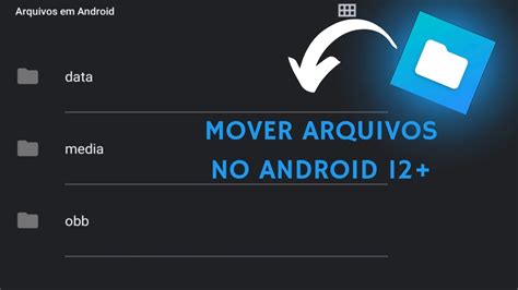 Tutorial Como Mover Arquivos Para Pasta Data No Android E