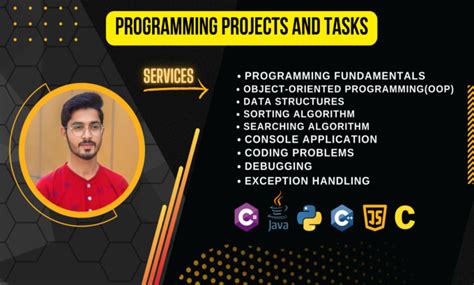 Do Programming Tasks Assignments And Projects In C Cpp Java Python