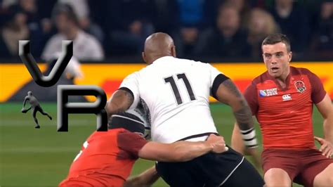 2015 Rugby World Cup Biggest Hits Tackles And Tries Rd 1 Youtube