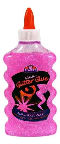 Pegamento Elmers Pink Glitter Slime 177 Ml Cuotas Al Mismo Precio