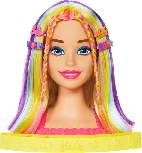 Barbie Deluxe Styling Head With Color Reveal Accessories And Blonde