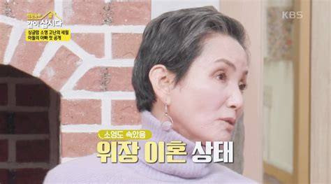 알고보니 위장이혼애마부인 안소영 싱글맘 이유 Pickcon