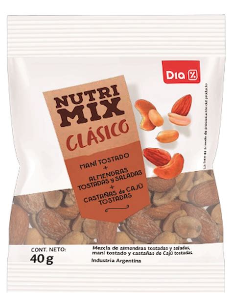 Nutri Mix Frutos Secos Clásico Dia desde 1 190 00