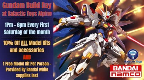 Gundam Build Day And Galactic Toys Alpine Galactic Toys And Games Alpine Walker Mi 2 December