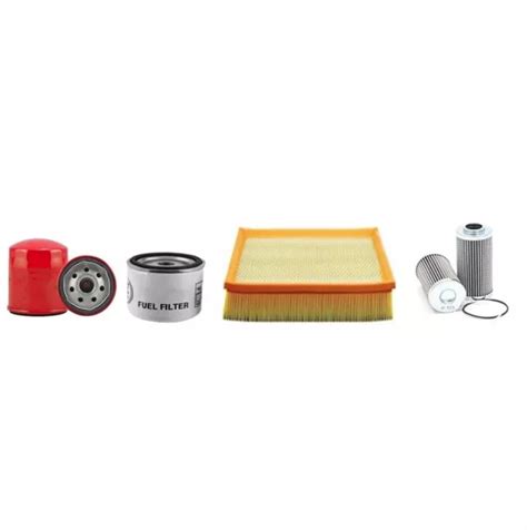 KIT FILTRE POUR Gehl Gehlmax F55 W Lombardini Moteur EUR 133 81