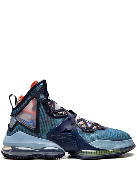 Nike LeBron 19 "Fast Food" Sneakers | Blue | FARFETCH