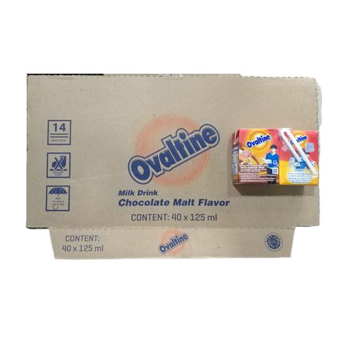 Jual OVALTINE Susu Rasa Cokelat Malt 125ml 1 Karton Shopee Indonesia