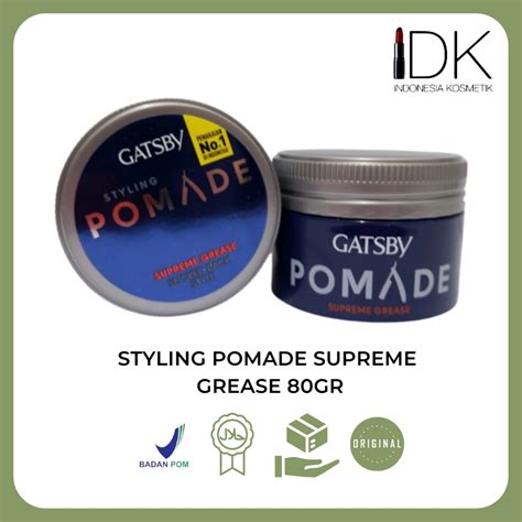 Jual Gatsby Styling Pomade Supreme Grease Gr Gr Shopee Indonesia