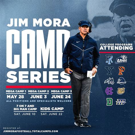 Jim Mora Mega Camp Series On Twitter Its Almost That Time Camping