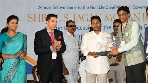 Andhra Pradesh Jagan Lays Foundation Stone Of Inorbit Mall In