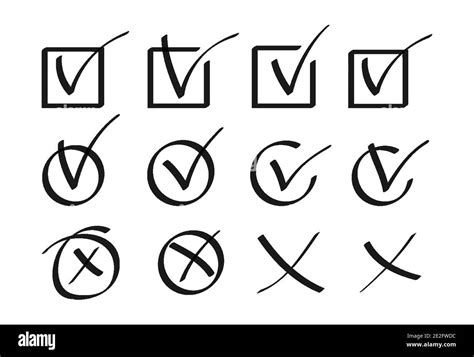 Checkbox Icon Set