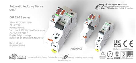 Chr Automatic Reclosing Device Ard Oldlang Smart Electrical