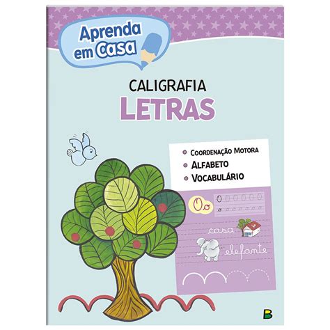 Aprenda Em Casa Caligrafia Letras Todo Livro Shopee Brasil