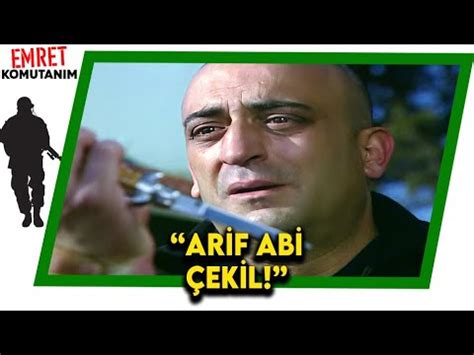 OĞLU ARİF E BIÇAK ÇEKİYOR Emret Komutanım YouTube